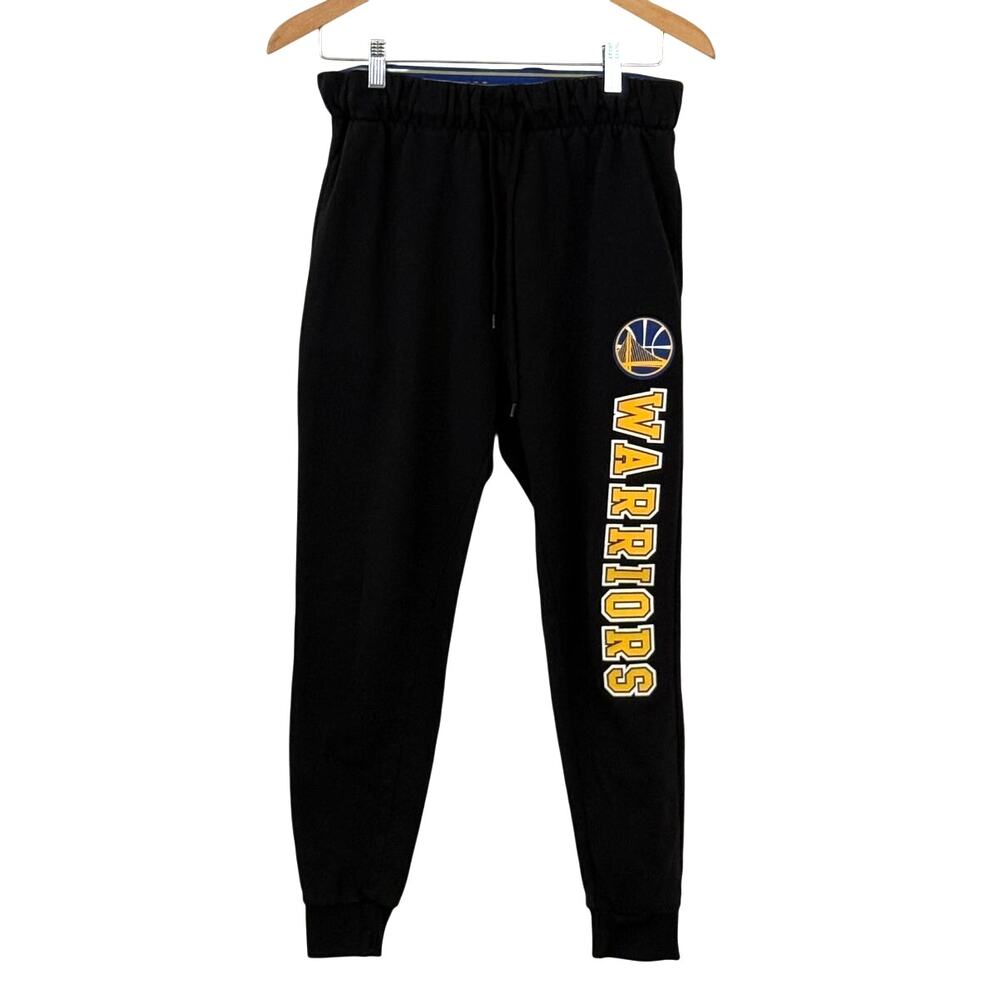 NBA Black Golden State Warriors Basketball Jogger Medium Sport Loungewear Casual
